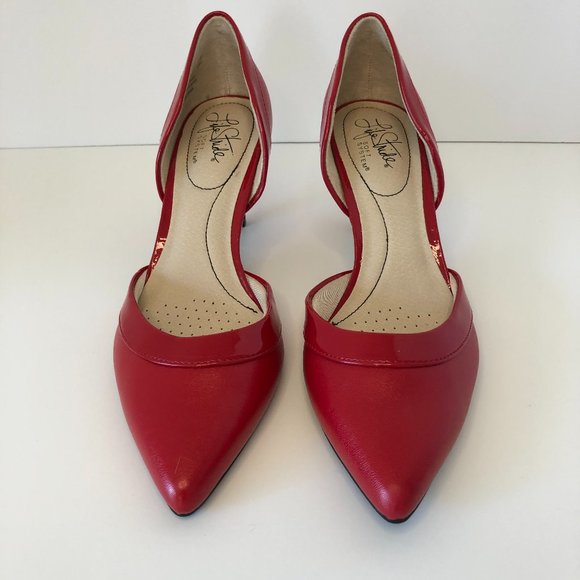 LifeStride Women's  Saldana Red Pump Sz 7.5 - Picture 2 of 11